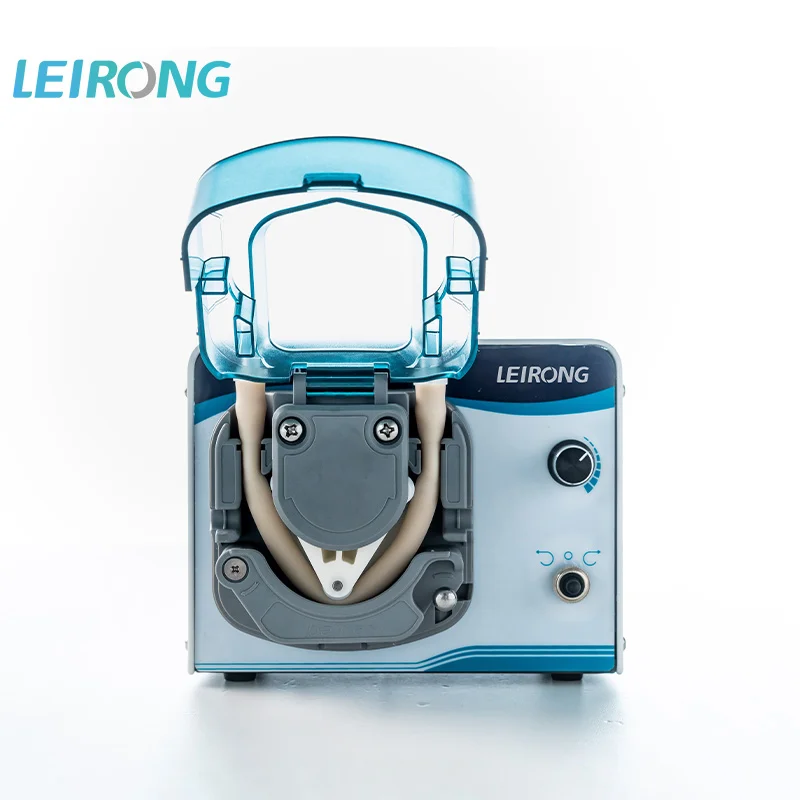 Leirong 1000ml/min Adjustable Speed High Flow Peristaltic Pump with Quick Load Head for Laboratory Use