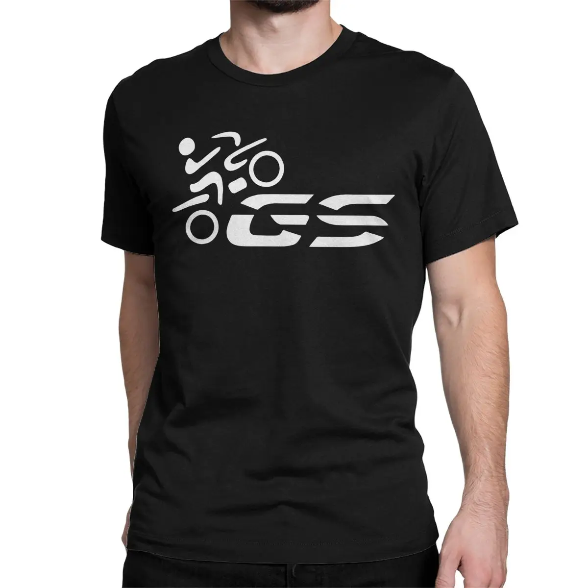 Leisure GS Race T-Shirts Men Women O Neck Cotton T Shirts Motocross Biker Short Sleeve Tees Plus Size Tops