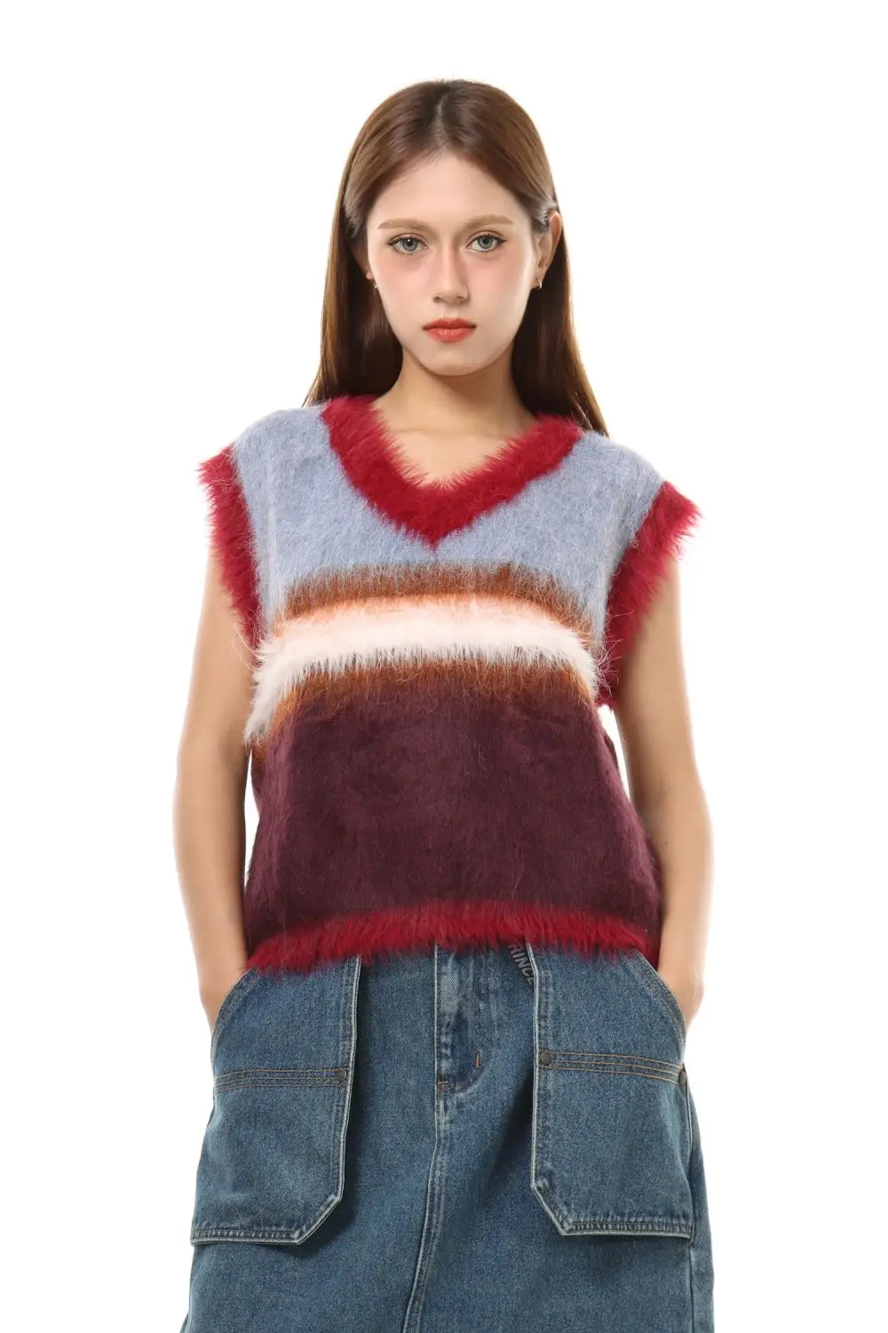 

Жилеты Жилеты Тонкие женские пуховики Весенние хлопковые подкладки на пуговицах Бесшовные городской жилет на чистой подкладке Мягкий ретро