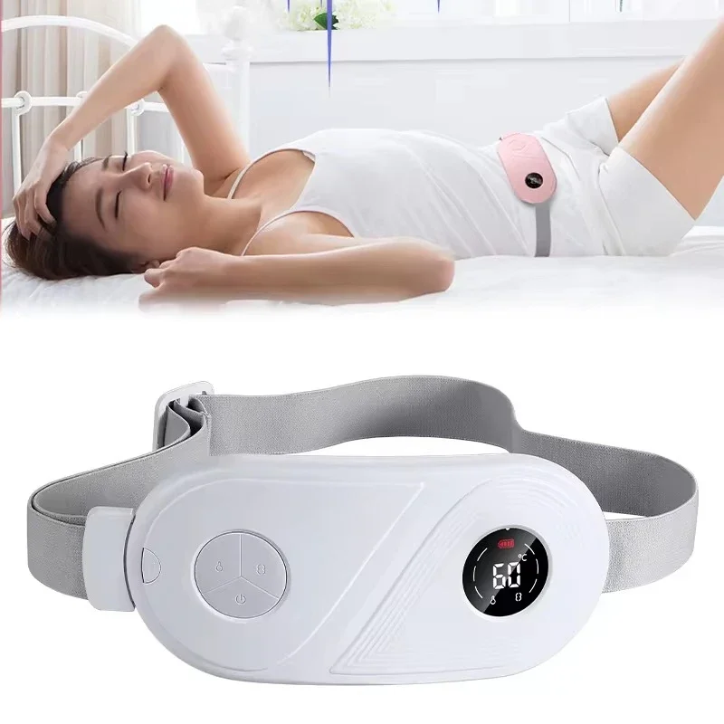 

Portable Cordless Heating Pad Menstrual Heating Pad for Period Pain Relief Electric massage Belt Back Pain XZ560