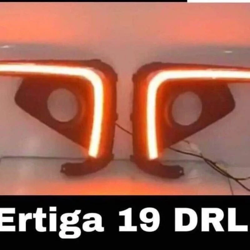 

SAAR Suitable for Suzuki Ertiga Daytime Running Light Modification Special LED Front Fog Light Daytime Driving White Light Turn