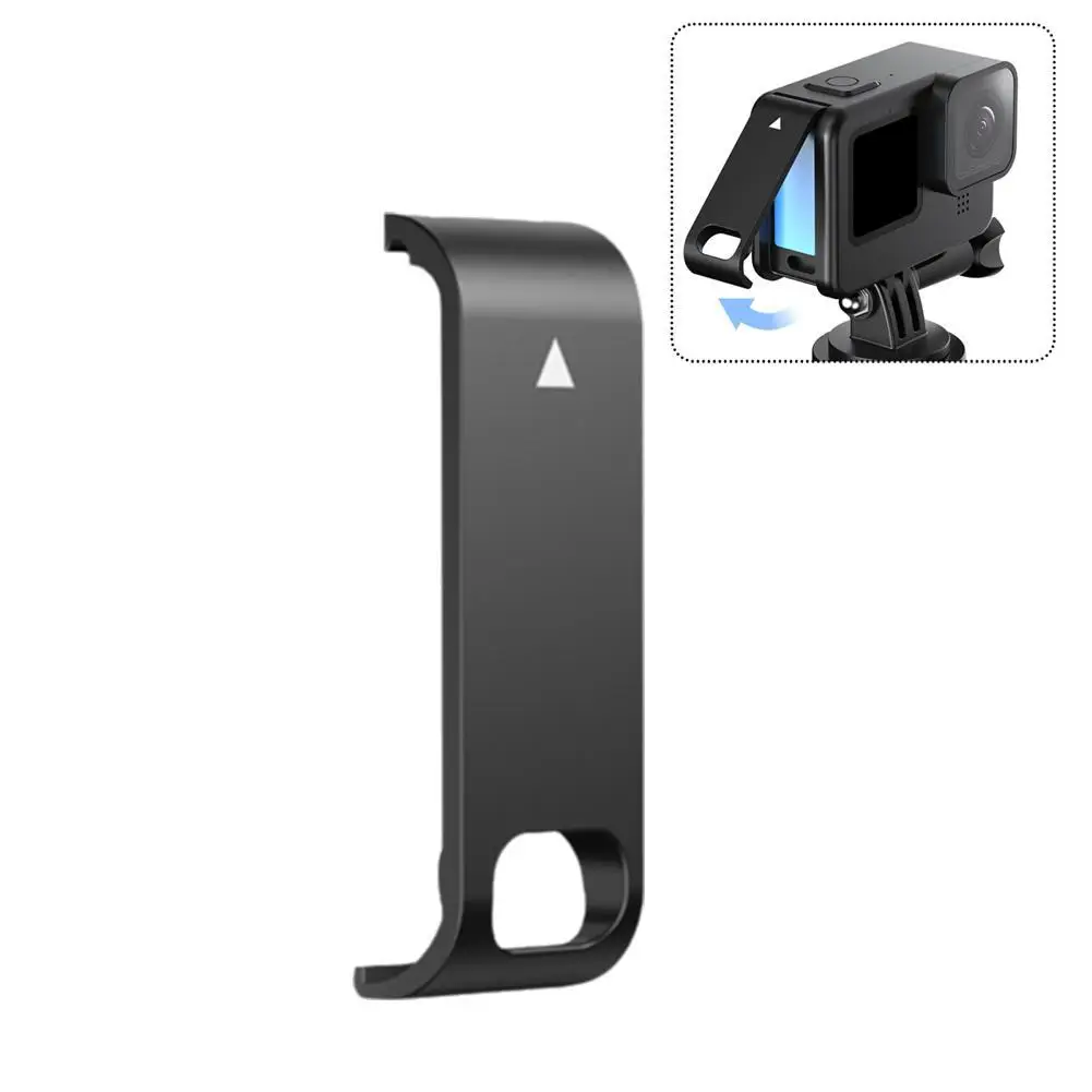 Battery Door Cover for GoPro Hero 13 Water Snow Resistant Protective Case Charger USB-C Charging Port Mount for Go Pro 13