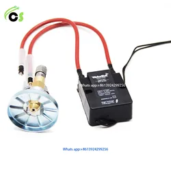 CSBAO Waste Oil Burner Nozzle Siphon Full Cone Oil Fuel Nozzle Air Atomizing Sprayer Diesel Heavy Oil Nozzle Burner Accessories
