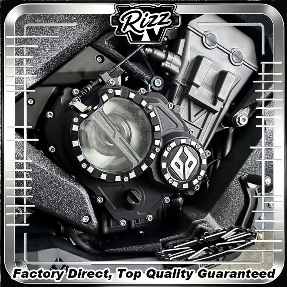 For Benda LFC 700 special modification accessories, transparent clutch cover, engine side cover Perfect sealing design