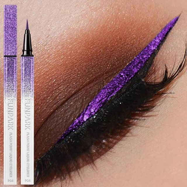 1PC New Purple Fine Liquid Eyeliner Waterproof Long Lasting Eye Pen Waterproof Quick-drying Korean Makeup Products Beauty Matte 4 1PC New Purple Fine Liquid Eyeliner Waterproof Long Lasting Eye Pen Waterproof Quick-drying Korean Makeup Products Beauty Matte 4