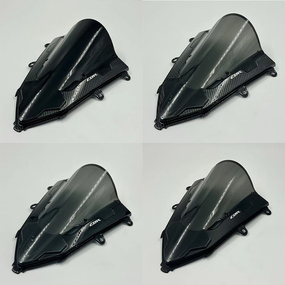 

Motorcycle Windshield WindScreen Screen For 2019 2020 2021 2022 2023 2024 Honda CBR650R CBR 650 R Black Smoke