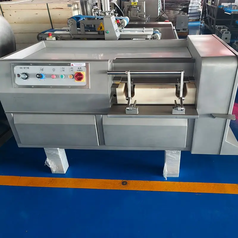 Commercial large dicing machine, micro-frozen meat dicing, ribs cutting machine