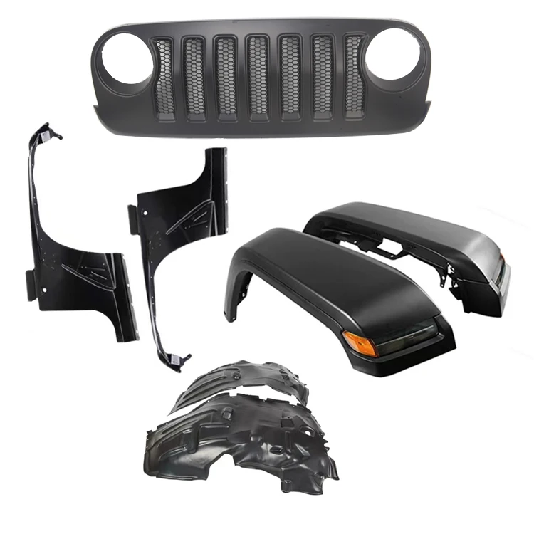

Wranglers JK Upgrade to JL Kit for jeep wrangler Body Kit 2007-2017 JK Upgrade to JL Style Body Kitcustom