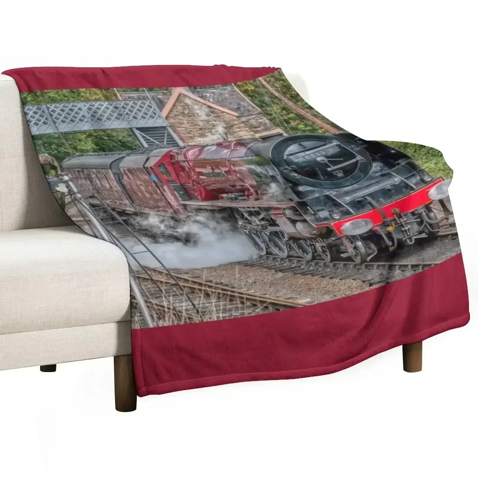 6233 Duchess of Sutherland Throw Blanket christmas decoration Furry Sofas Luxury St Hairy Blankets For Baby Blankets