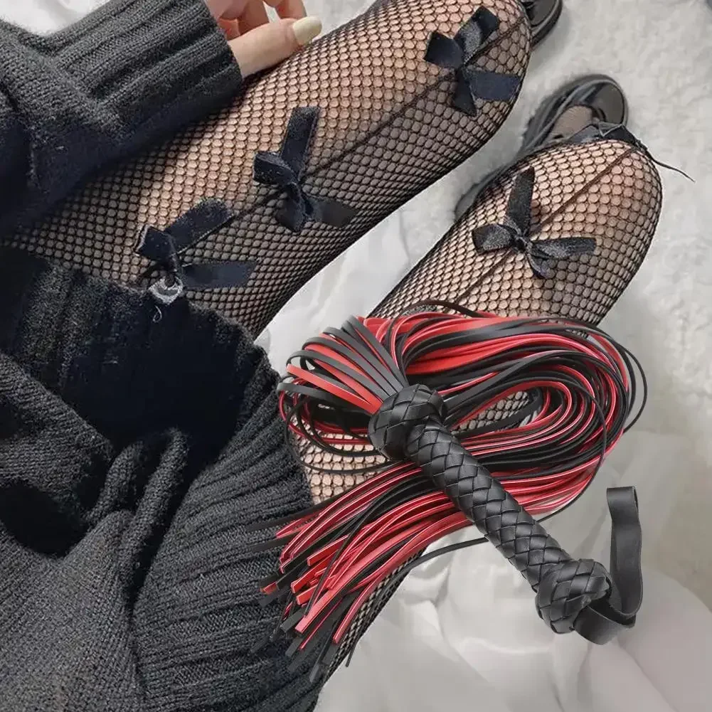 Cambuk Kulit Lembut untuk Permainan Dewasa BDSM Flogger Perlengkapan Bondage Mainan Seks Flirt Pasangan Erotis Fetish Merangsang Queen Whips Cosplay