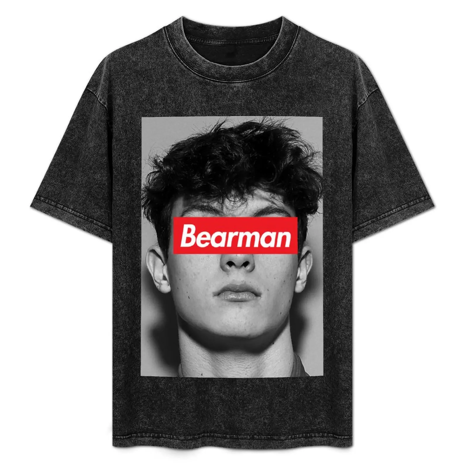 

Ollie Oliver Bearman (Photo) T-Shirt Big and Tall Loose Fit T-Shirt