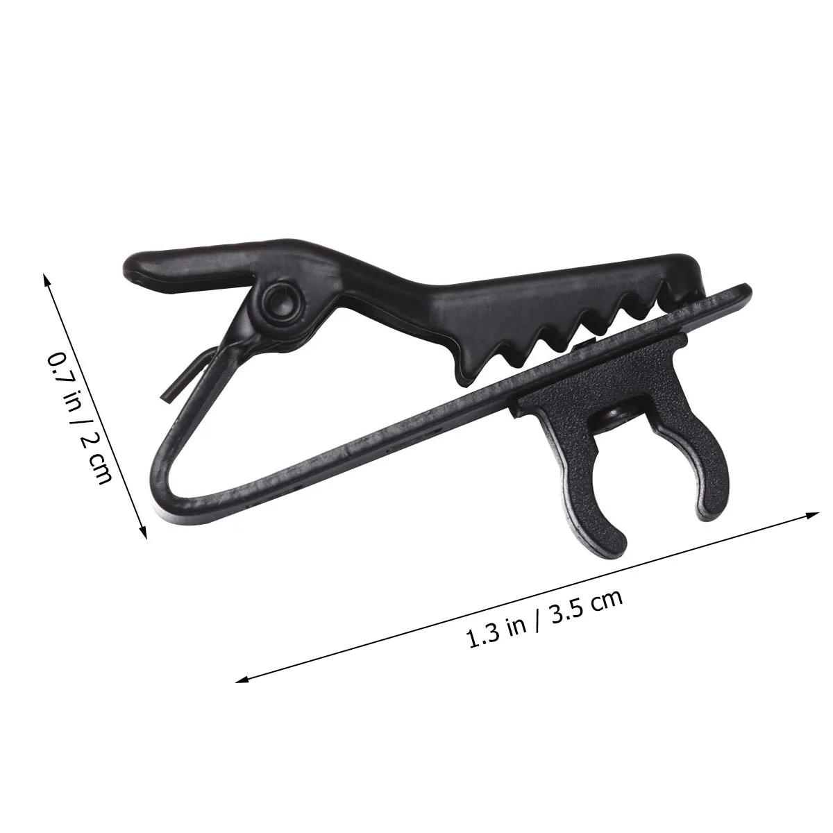 

Lapel Tie Clip Microphone Clip Mic Clip Lapel Lavalier Clip Iron Clip