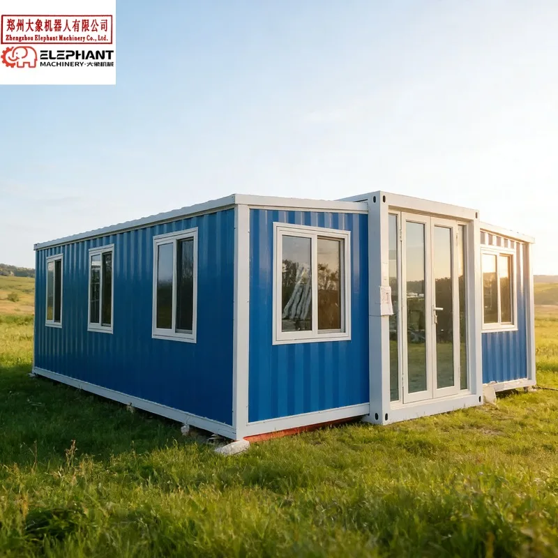 Customized Modular Container House, Modern Luxury Steel Prefab Home With Kitchen, Low Price For Office, Villa & Construction Sit