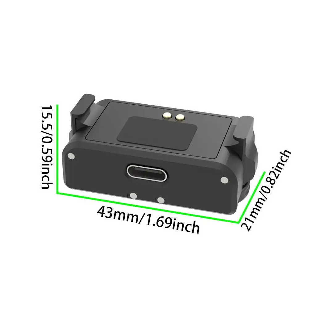 لـ DJI OSMO NANO محول مغناطيسي قابل لإعادة الشحن ملحقات الكاميرا الرياضية المعدنية