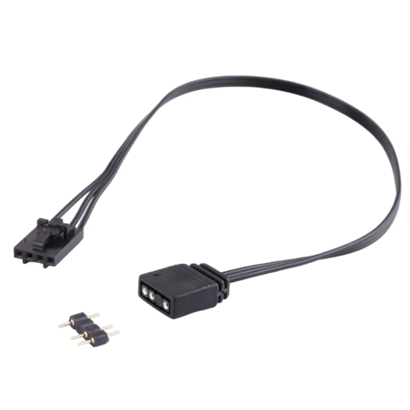 CPDD for   To Standard ARGB 4-Pin 5V Adapter Connector  Cable 25cm Extension Cord