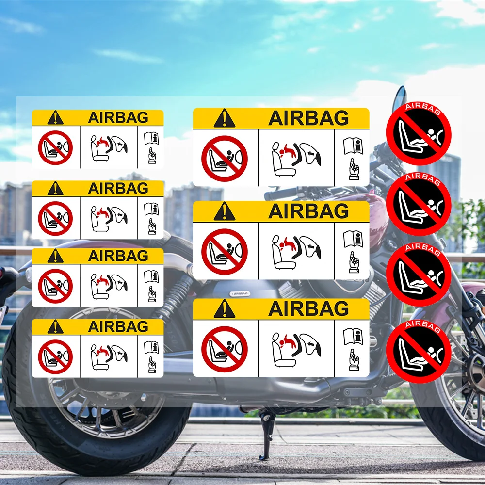 

A-Airbag Japanese Motorcycle Sticker Suitable For Motorcycle Body Reflective Car Sticker Helmet Decal