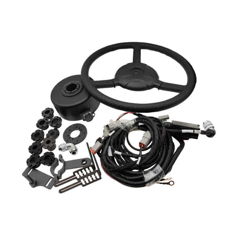Steering Wheel Gear Motor 12V 50W 80rpm or 100rpm Automatic Steering Motor Suitable for Tractor Automatic Driving Systems