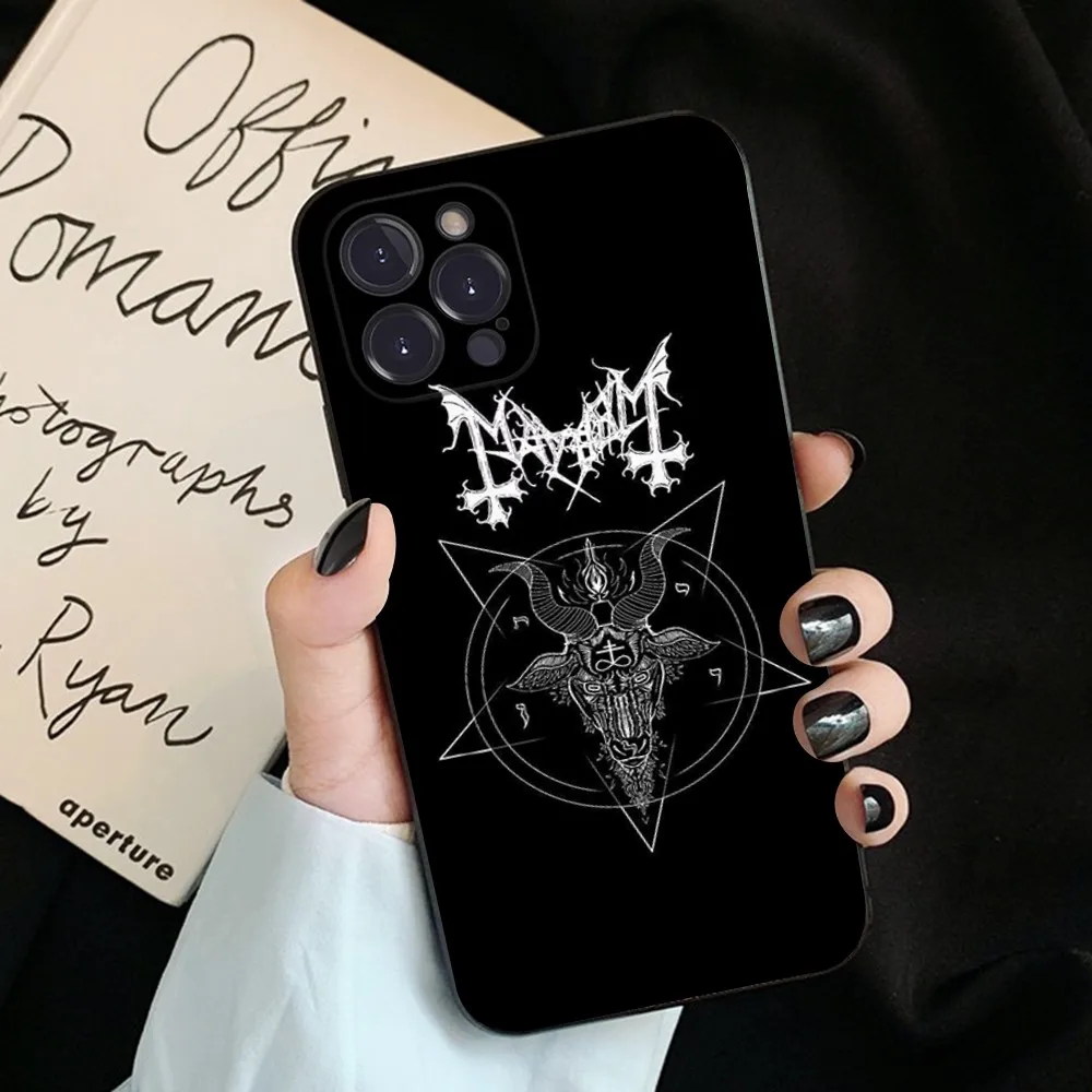 Devil Satan  Phone Case For iPhone 15 14 11 12 13 Mini Pro XS Max Cover 6 7 8 Plus X XR SE 2020 Funda Shell