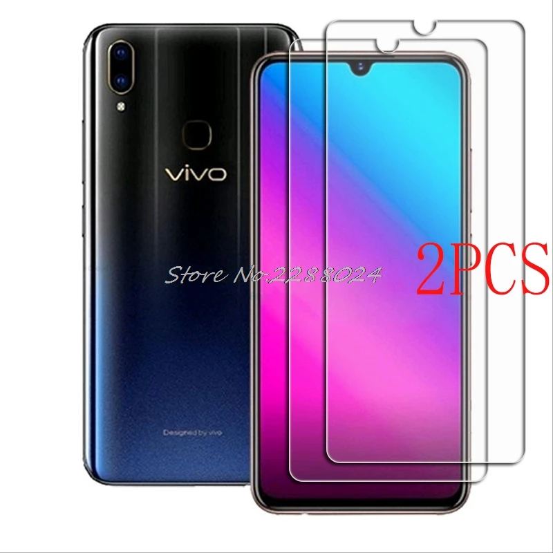 2PCS for vivo V11i  Tempered Glass Protective FOR vivo V11i 1806 6.3