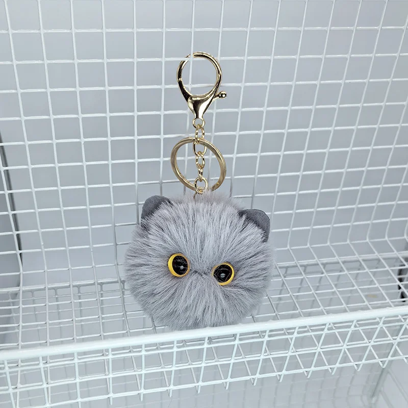 Schattige pluche kat sleutelhanger cartoon pop speelgoed hanger sleutelhanger voor vrouwen meisjes tas ornament autosleutelhanger kinderen geschenken accessoires