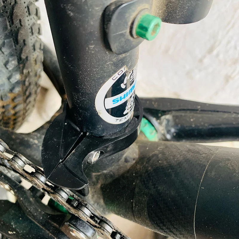 

(SH）*1PC Universal Single Speed Bicycle Chain Guard Adjustable Anti-Drop Chain Guide