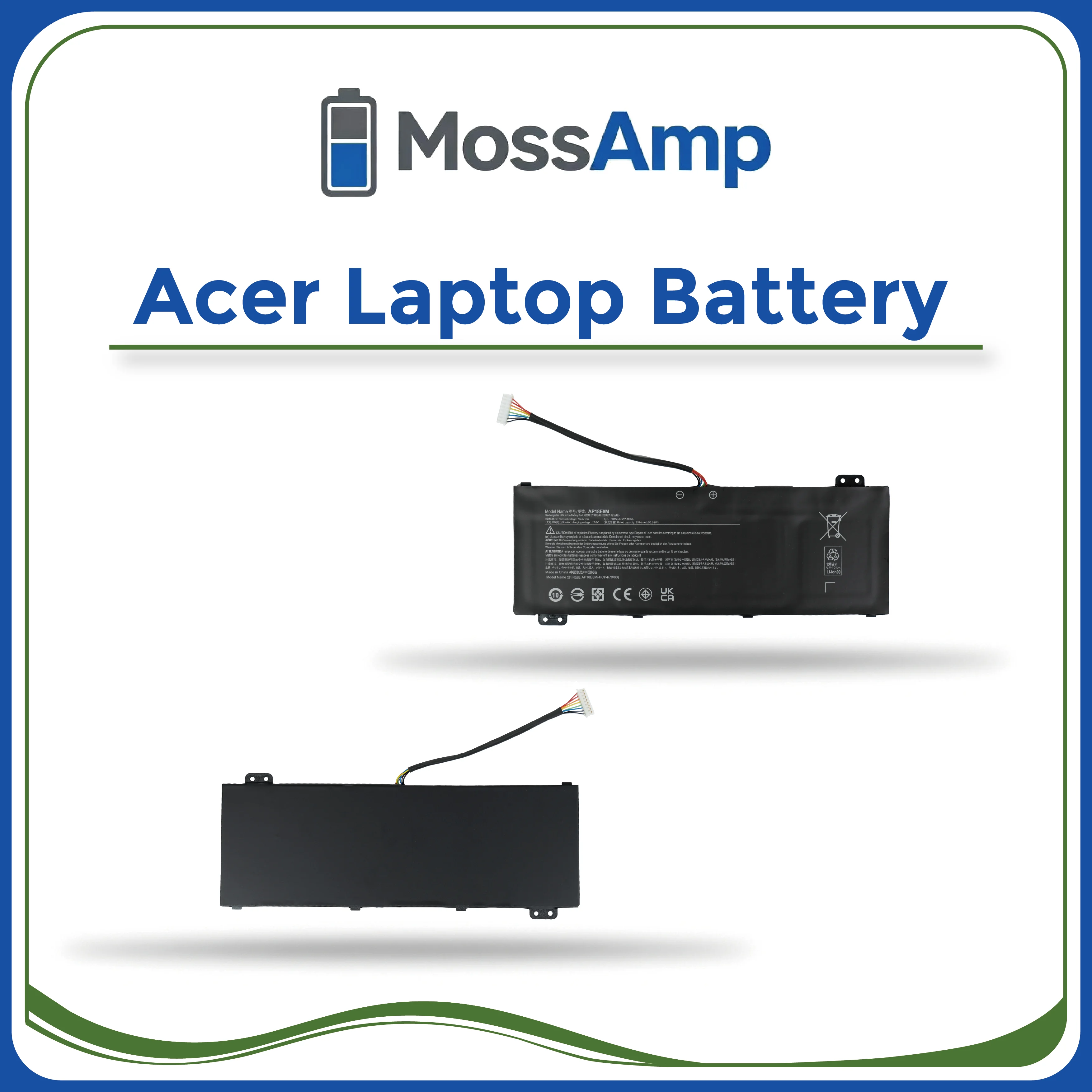 MossAmp AS10D31 Laptop Battery for Acer Aspire 4741 5741 5750 5742 4750 4752 TravelMate 4740 5740 AS10D51 AS10D71 10.8V 5200mAh