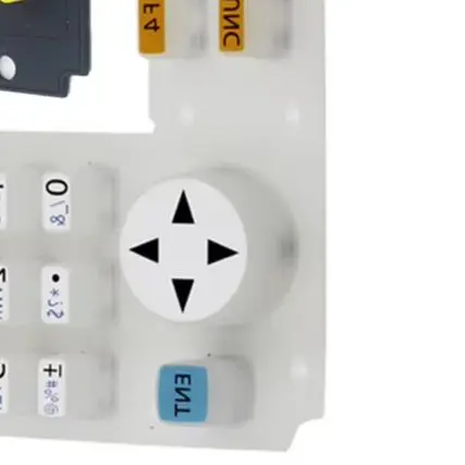 Soft Silicone LCD Screen Plastic Keys For Total Station TS02 TS06 TS15 GM52 IM52 ES602G GTS1002 Surveying Instrument Keypad Butt