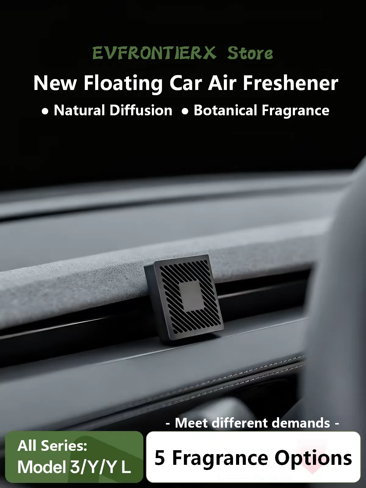 Aromatherapy Diffuser - Car Air Freshener for Tesla Model
