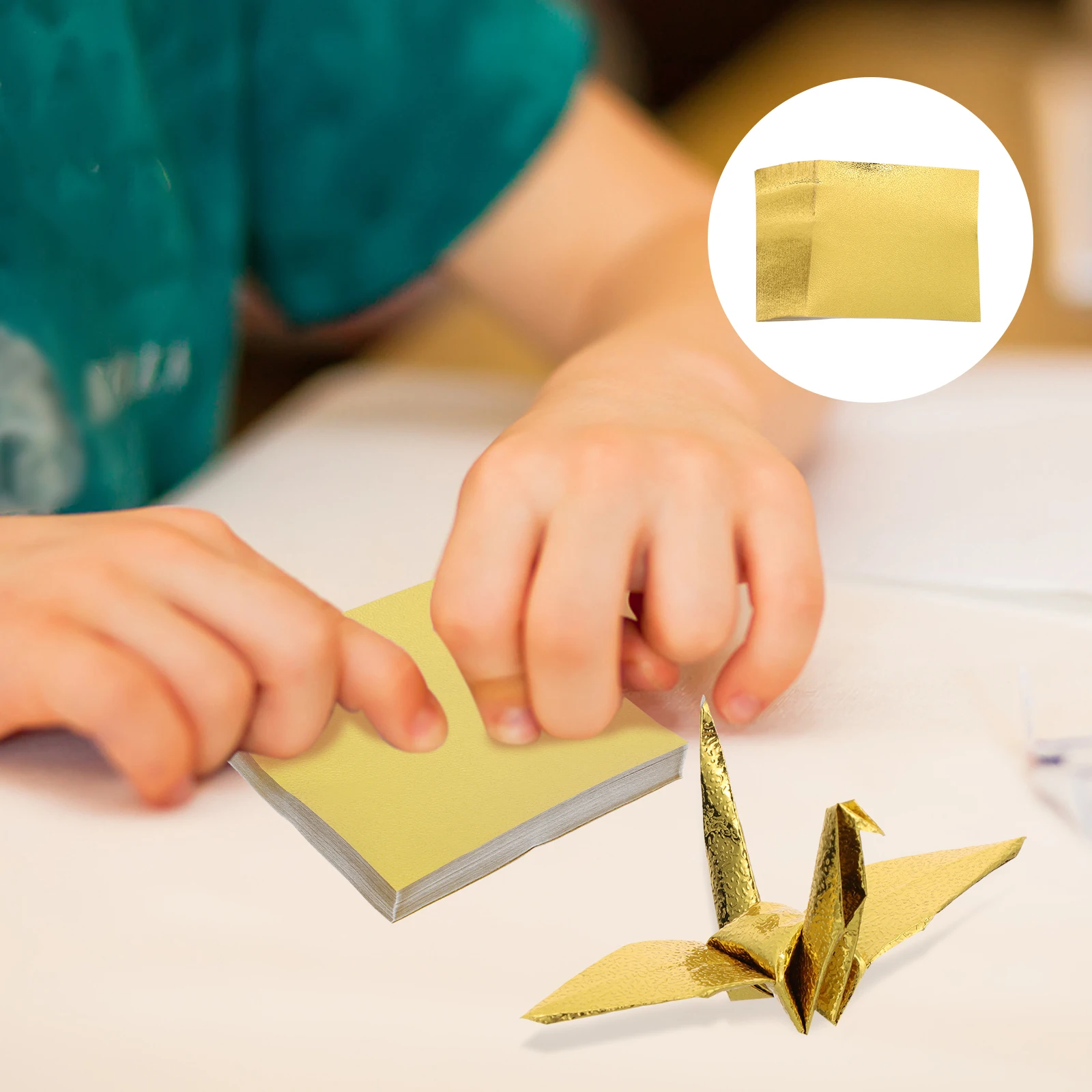 100 pezzi di carta origami quadrata in carta artigianale fai-da-te per progetti artistici per bambini, formazione per la creatività, regalo per l'aula scolastica