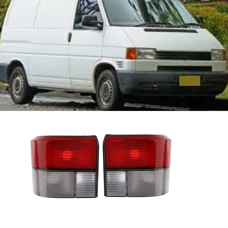 NEW-Car Tail Light Rear Brake Lamp Housing Without Light Bulb 701945095 701945096 For VW Transporter T4 1991-2003