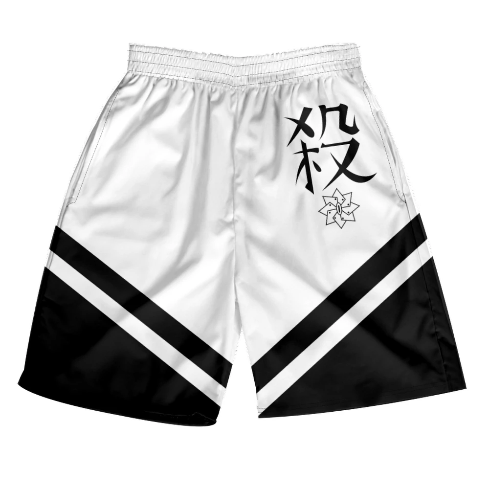 

Shinazugawa Sanemi Style 3D Print Board Shorts Летние новые быстросохнущие пляжные шорты для плавания Мужские шорты в стиле аниме Пляжная одежда