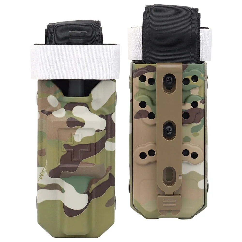 

Outdoor Tourniquet CAT Storage Box MOLLE System Portable Hunting Camping Hiking Survival Emergency Medical Pouch Holder Gear