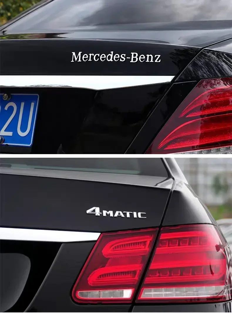 3D ABS Car Emblem Sticker for Mercedes Benz AMG 4Matic A B C E G CLA GLK CLASS W221 W212 W213 W176 W205 W177 X253 Decoration