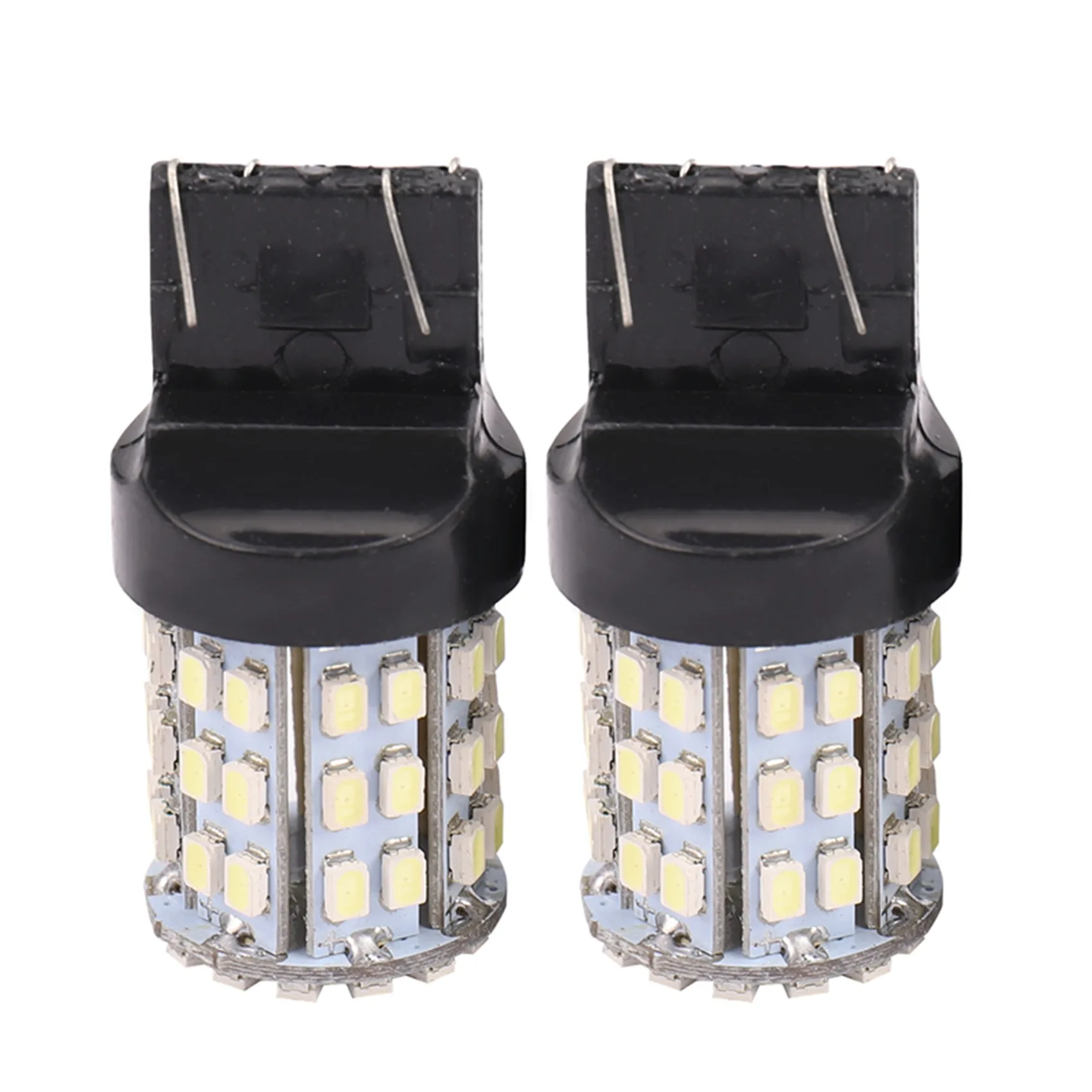 2x T20 7440 7443 64 SMD White 6000K Reverse Brake Tail LED Bulb Light Lamp 12V