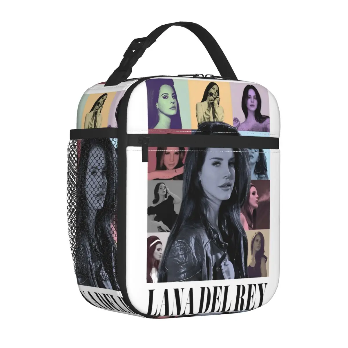 Insulated Lunch Box Lana Del Rey SINGER Accessories Storage Food Box Causal Cooler Thermal Bento Box For Travel