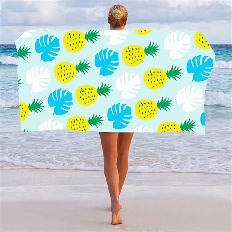 Beach Towels For Kids Unique Pattern Large Microfiber Towels Super Absorbent Beach Blanket For Bath And Swimming Quick Dry