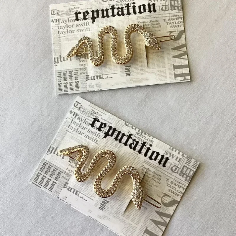 Reputation Snake Barrette Reputation Inspired Hair Accessories Gift Ideas Reputation Merch Eras Tour