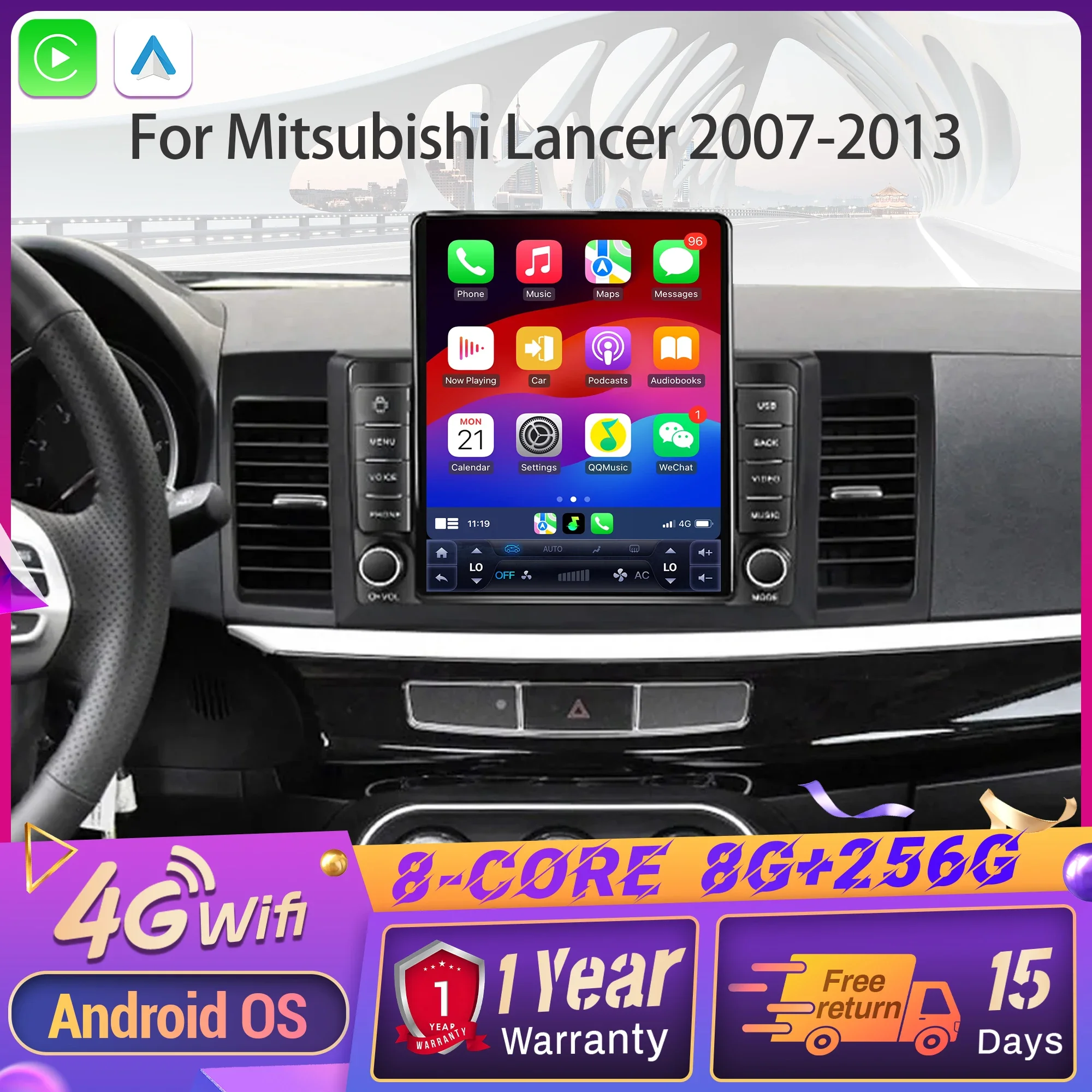 9.7Inch Android 14 … - image