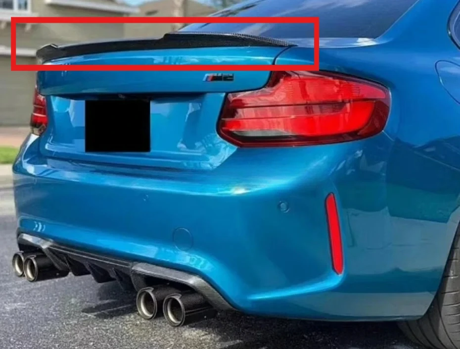 

Hot-Selling FORBMW G80 M3 G20 2022 CS-Style True Carbon Fiber Ducktail Rear Trunk Spoiler