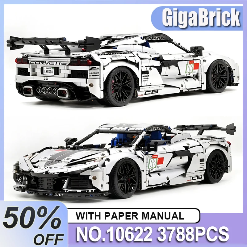

Custom GULY 10622 MOC Luxury Silver Speed Racing Building Blocks Model Bricks Puzzle Assembly DIY Toys Birthday Gifts Kids