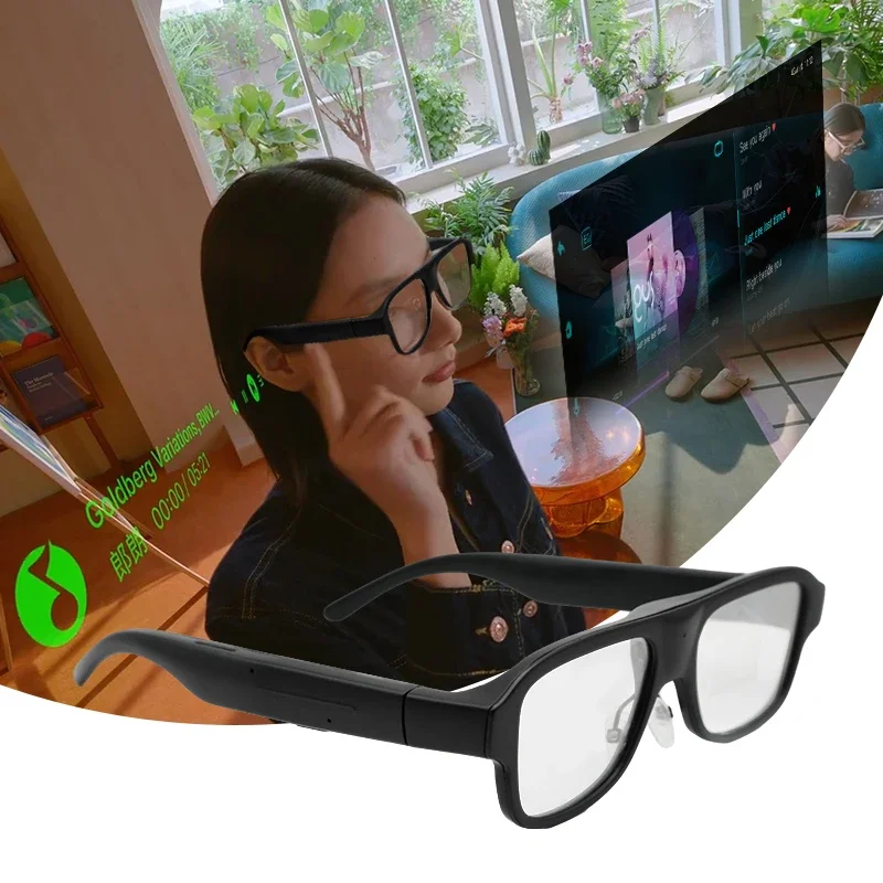 YYHC-Smart Glasses AR Glasses HD Private Viewing phone screen Virtual reality projection Gaming glasses with camera