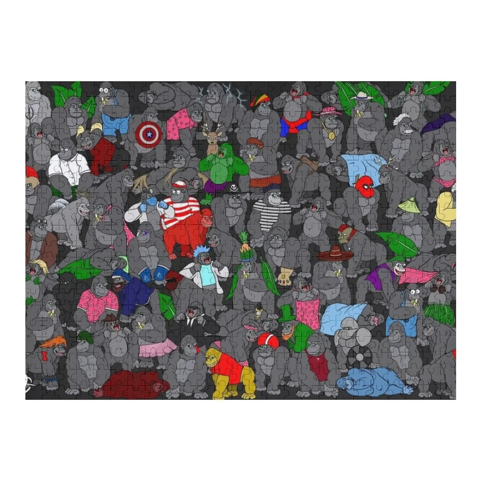 Puzzle del gorilla impossibile Puzzle Puzzle Puzzle con immagini personalizzate