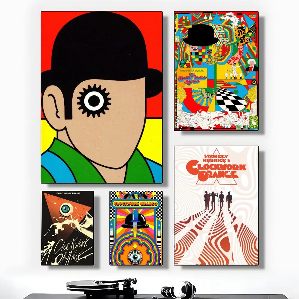 Clockwork Orange  Movie Sticky Poster High-Grade Poster For 