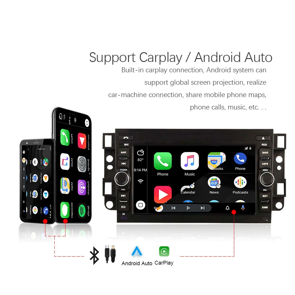 Android 13 8+128G Car Multimedia player For Chevrolet Epica Captiva Lova Aveo Spark Optra Holden Radio GPS Stereo DSP Carplay