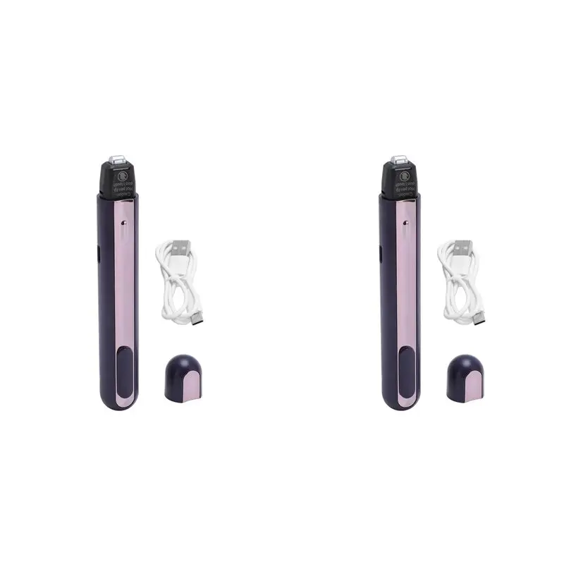 

【NOW SAVE】2X Mini Heat-Press Pen Achieve 3 Sec Optimal Heat For DIY Compact Design,Seal Snack Bags Create Personalized Cards