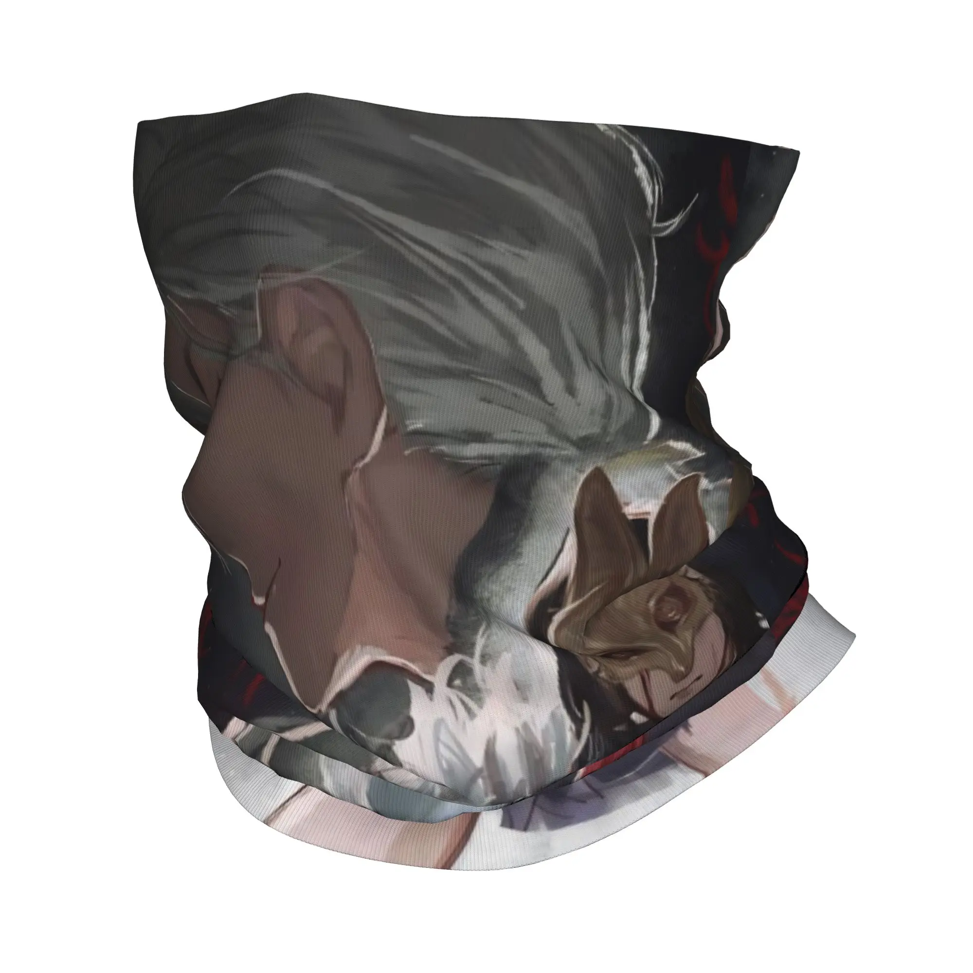 Silent Hill F Horror Video Game Bandana Neck Gaiter Printed  Face Scarf Multi-use Face Mask Cycling for Men Women Adult Washable
