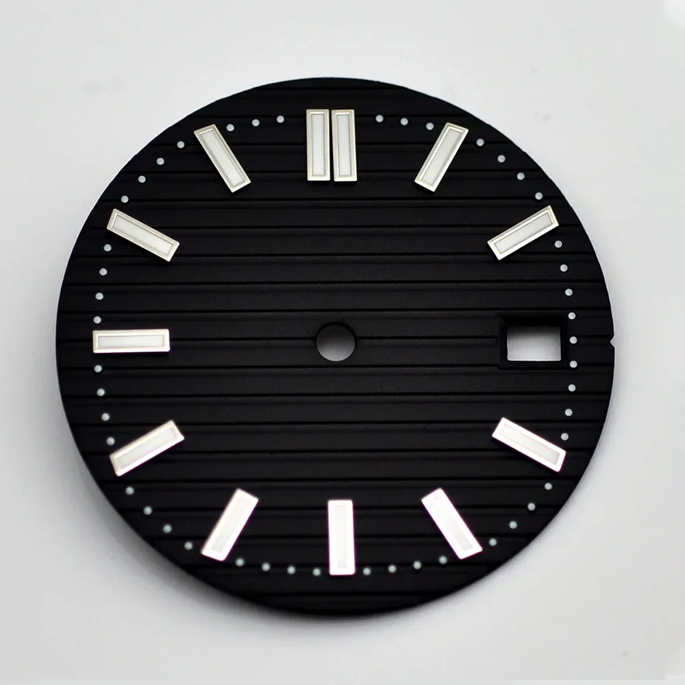 Customized 30mm Dial NH35 Watch Dial Fit For NH35 NH36 Movement 30mm Luminous Watch Face Dial Parts