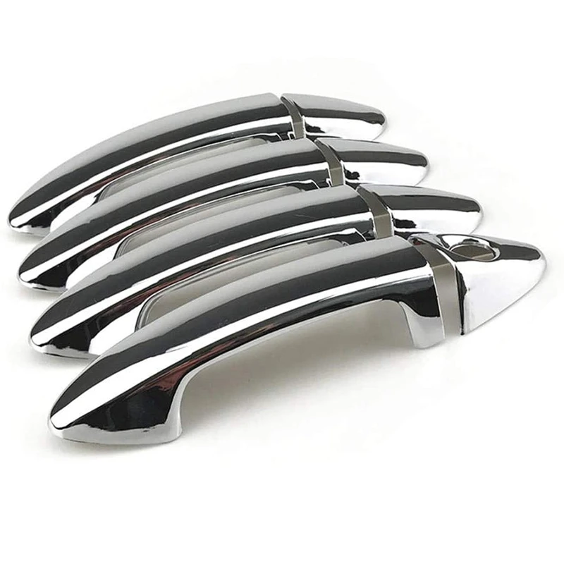 

Car Exterior Door Handle Cover for Ford Fiesta 2009-2012,Silver