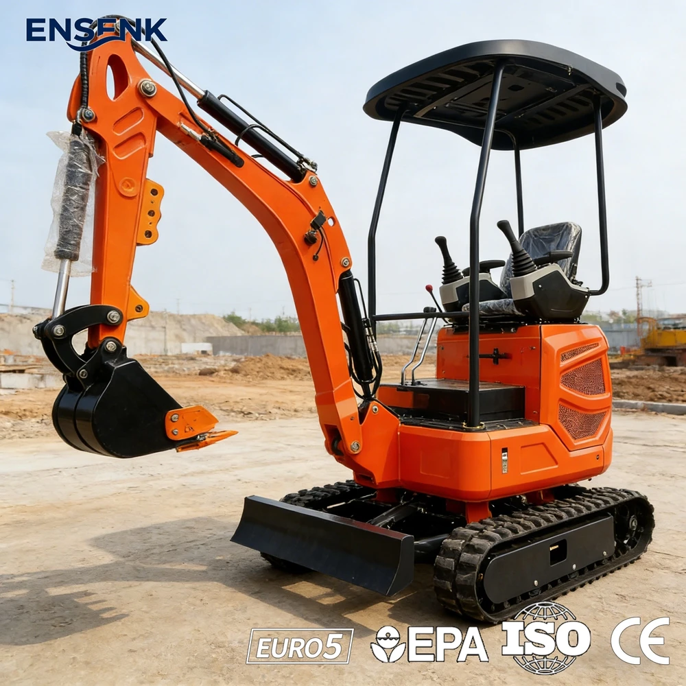 

Mini Excavator 1.5Ton 2.0Ton 3.0Ton Construction 1.2Ton Multifunctional Agricultural CE Epa Euro5 Factory Direct