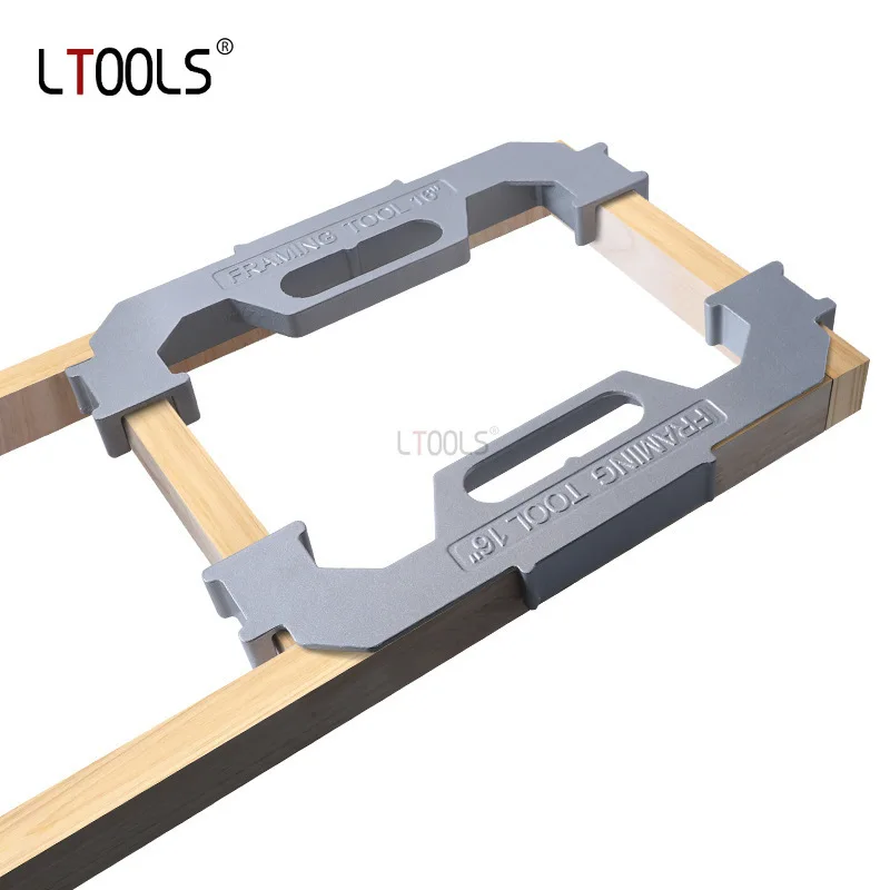 

16 Inch Woodworking Frame Tool 90° Right Angle Positioning Ruler Aluminium Alloy Fast Splicing Board Clamping Fixer Framing Tool